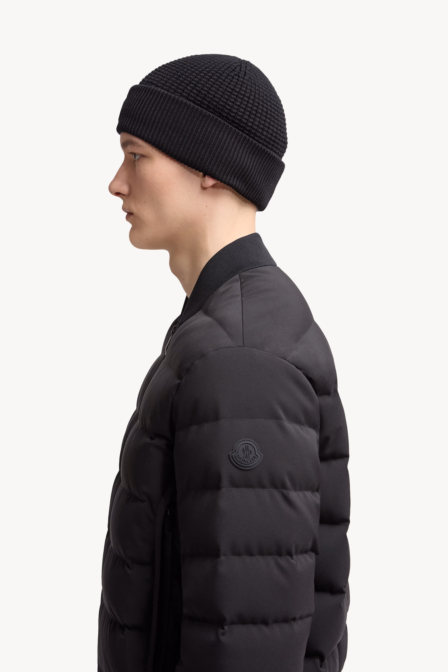 Cirer Down Bomber Jacket Men Black Moncler 4